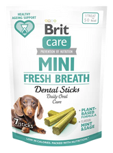 Brit Care Dog Mini friandises FRESH BREATH, 7 pièces 120 g